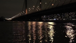 Youtube Stock Video, Suspension Bridge, Bridge, Structure, City, River